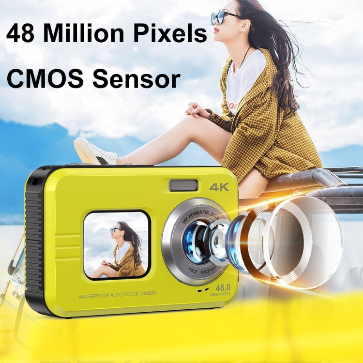 WDC901 3.5m Waterproof 48MP HD Dual Screen Outdoor Sports Digital Camera, US Plug, UK Plug, EU Plug, AU Plug WDC901 3.5m Waterproof 48MP HD Dual Screen Outdoor Sports Digital Camera, US Plug, UK Plug, EU Plug, AU Plug